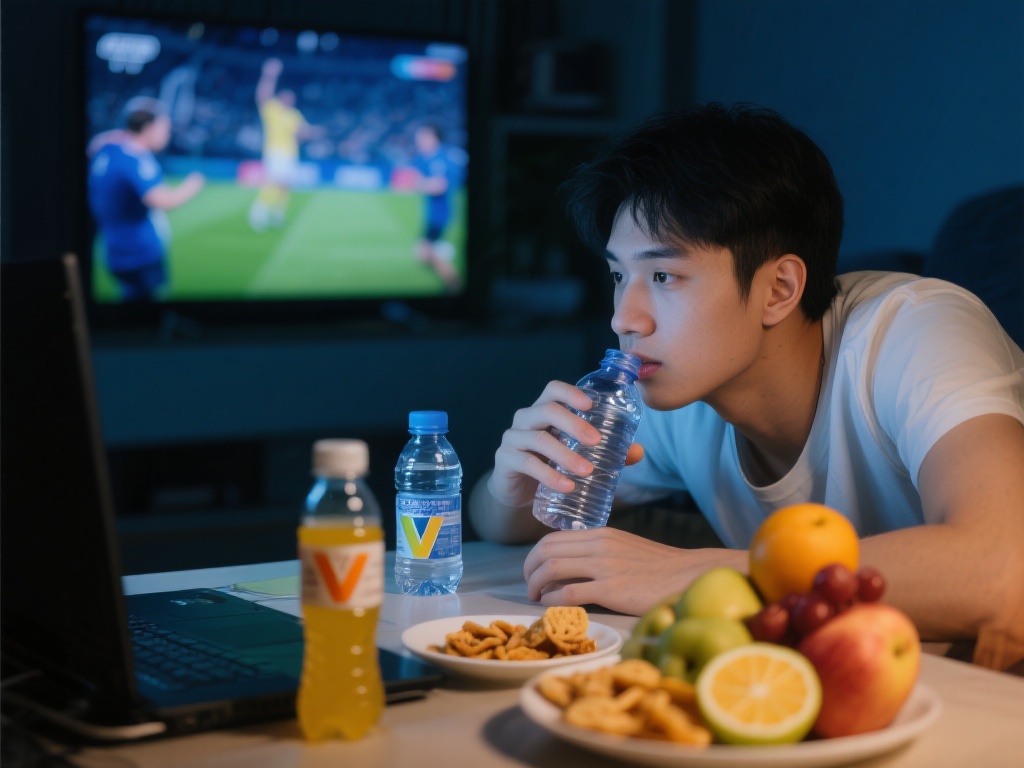 电竞深夜观赛指南:贴心晚安小提示 摄入适量维生素与水分
长时间的专注会消耗体力及精