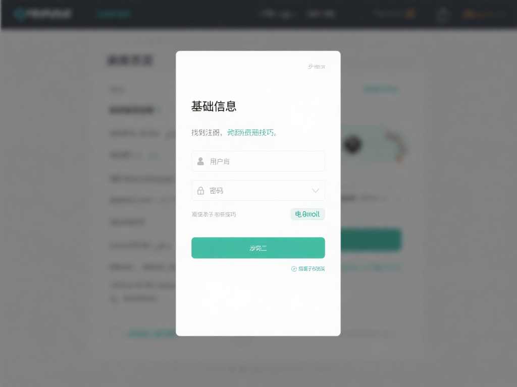 步骤二：填写基础信息
找到注册页面后，系统会要求