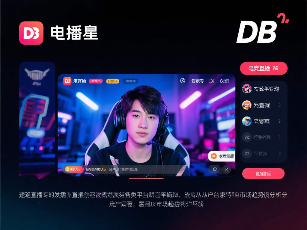 电竞直播DB为何成新宠？深度解析直播行业新趋势