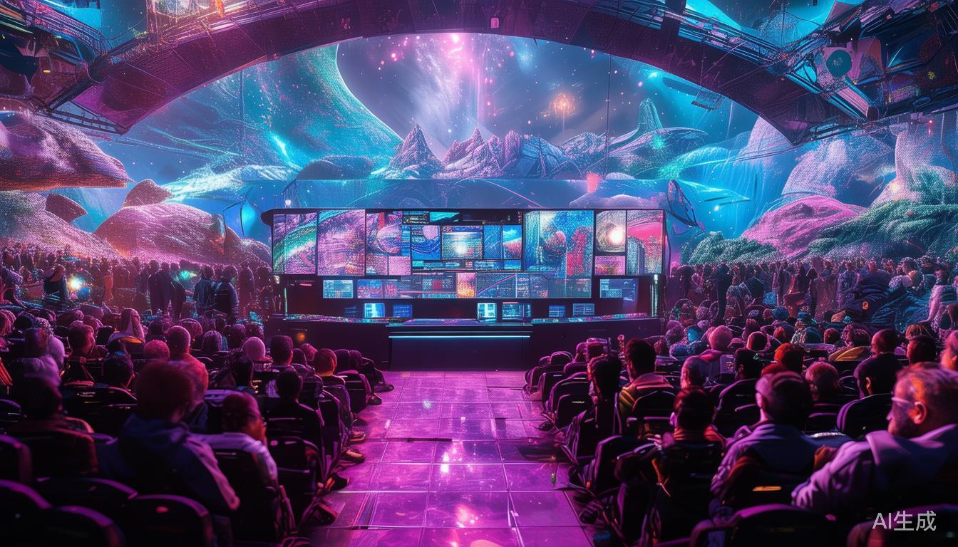 这种虚拟星际竞技活动拥有极强的视觉冲击力和互动体验