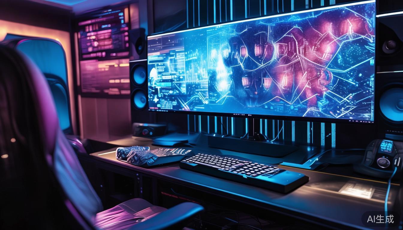 此外，酒店还装备了专业的电竞显示器，不仅拥有超高清